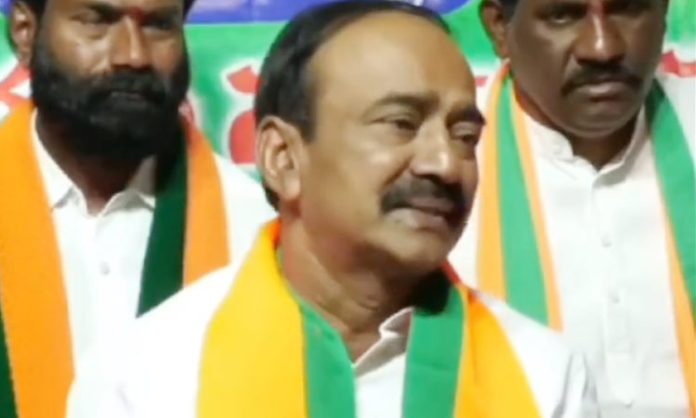 Contest as MP from Malkajgiri Says Etela Rajender