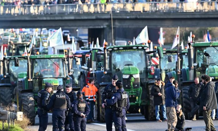 European countries farmers' protest