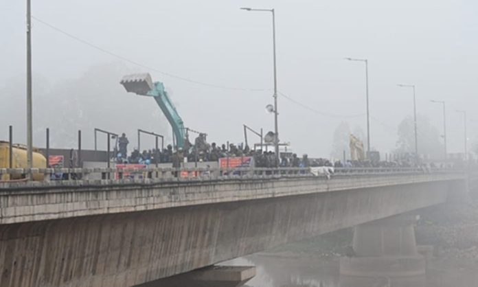 Farmers' protest at Shambhu border