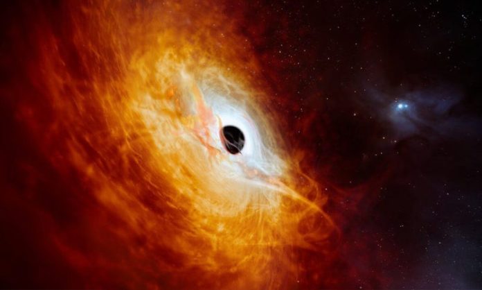 Fastest-growing black hole
