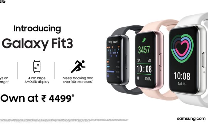 Samsung Galaxy Fit 3 Launched in India