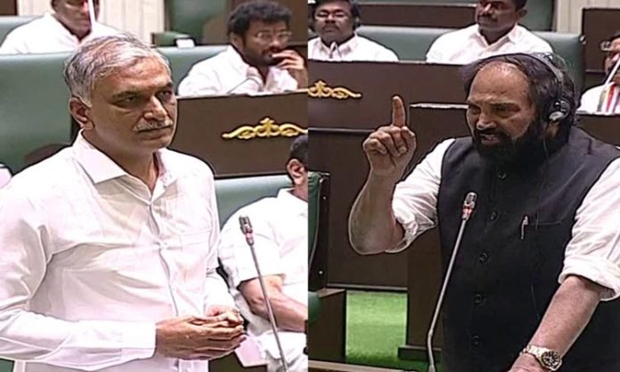 Harish rao vs Uttam Kumar reddy