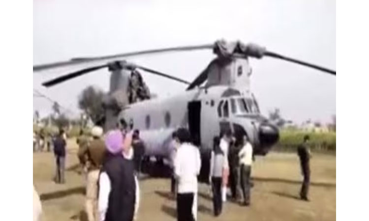 చినూక్‌లో ‘సాంకేతిక సమస్య’