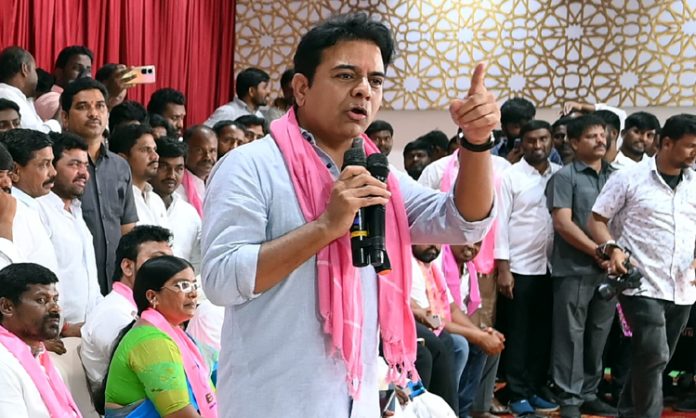 KTR Speech at Achampet BRS Meeting