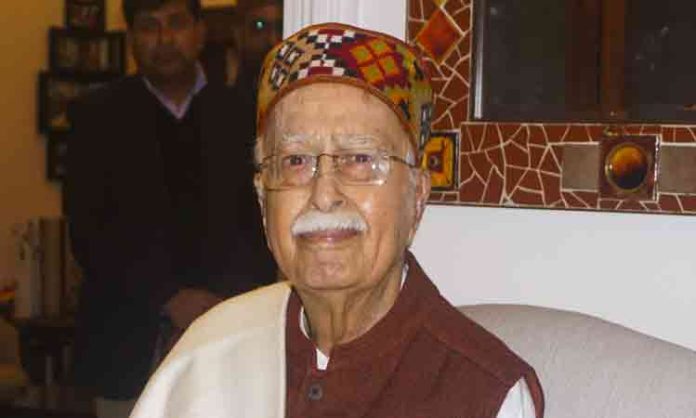 Bharata Ratna award to L.K. Advani