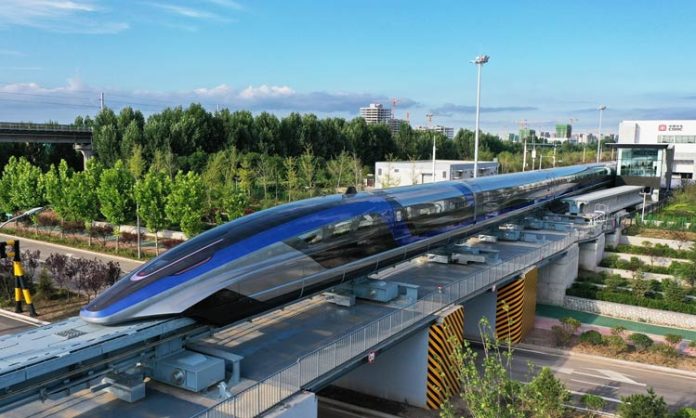 china maglev train