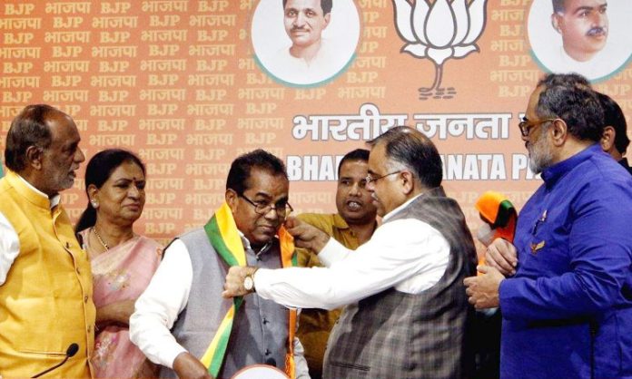 Nagarkurnool MP Pothuganti Ramulu joins the BJP