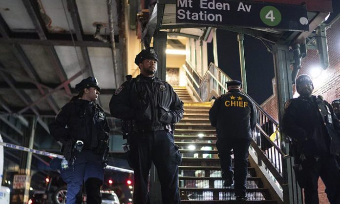 New York City subway shooting