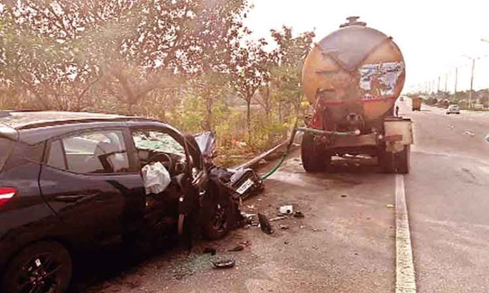 Outer ring road accidents