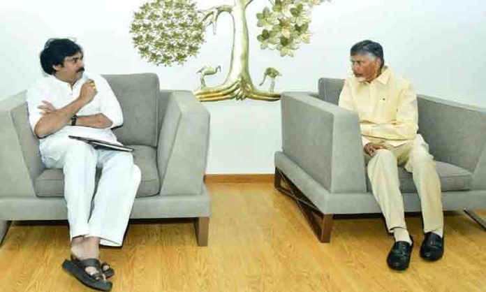 Pawan Kalyan met with Chandrababu