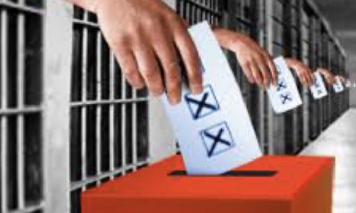 Prisoners of trial without voting rights