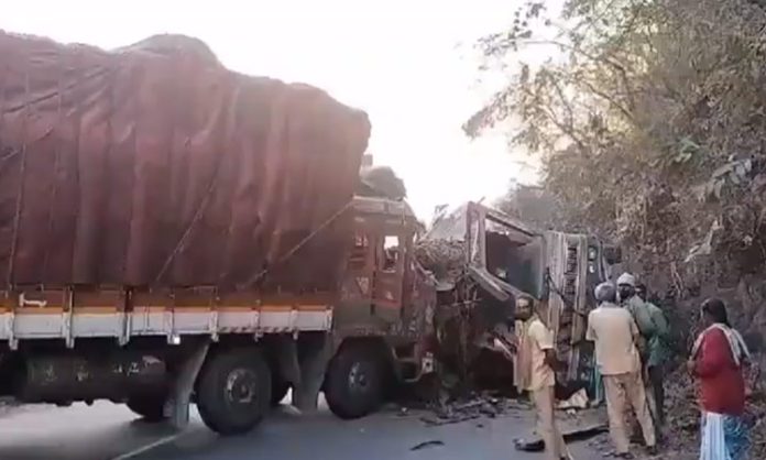 Road accident in Nallamala Ghat road