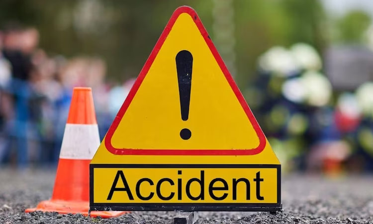 Road accident in nalgonda