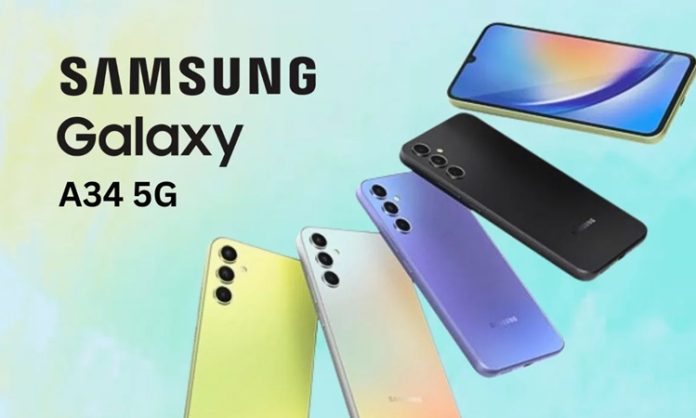 Samsung announced cashback offer on Galaxy A34 5G