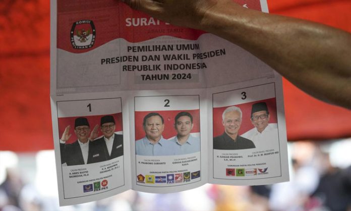 Voting ended for the presidential election in Indonesia
