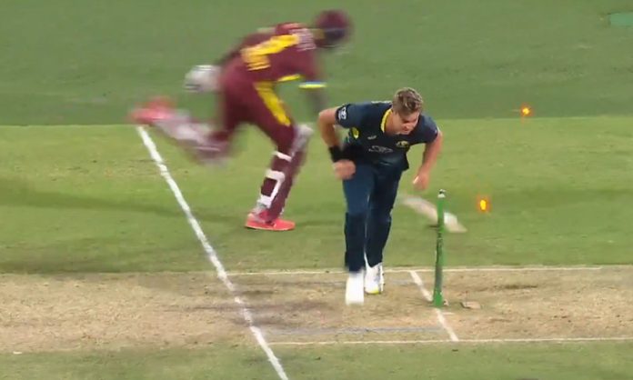 Australia denied clear run-out