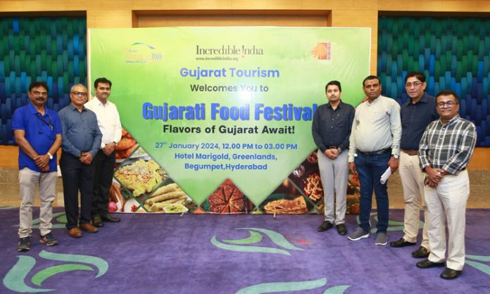 Gujarat Tourism organized Gujarati Food Festival