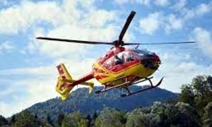 Helicopter crashed in California