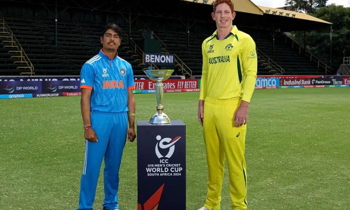 U-19 ODI WC 2024 Final between India and Australia