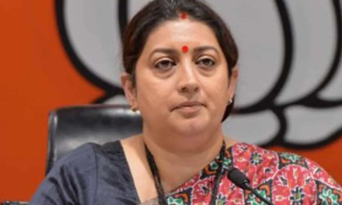 Nehru-Gandhi family did not develop Amethi: Smriti Irani