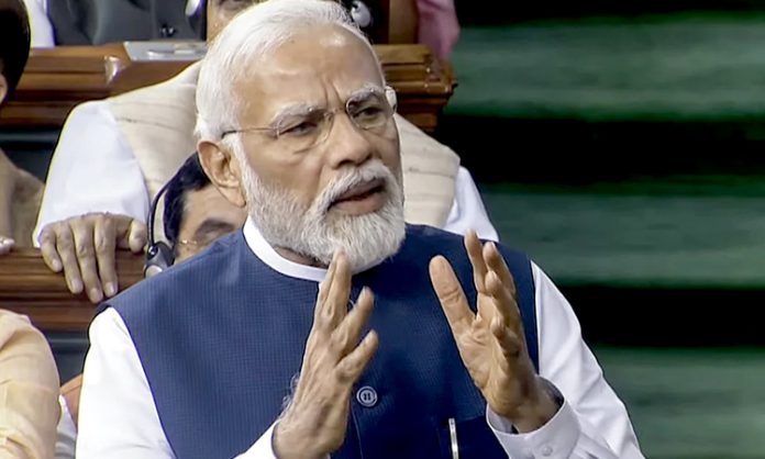 PM Modi Speech in Lok Sabha