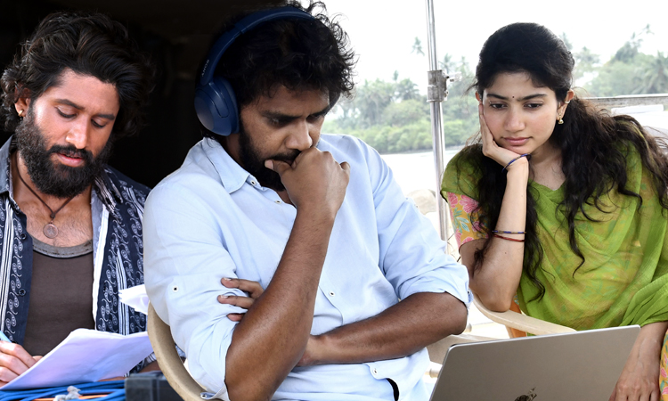 Thandel Movie Working Stills Released