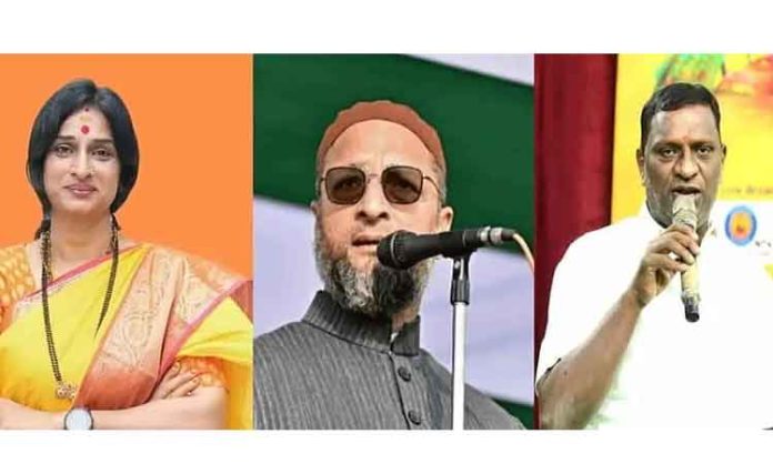 Who is facing Owaisi?