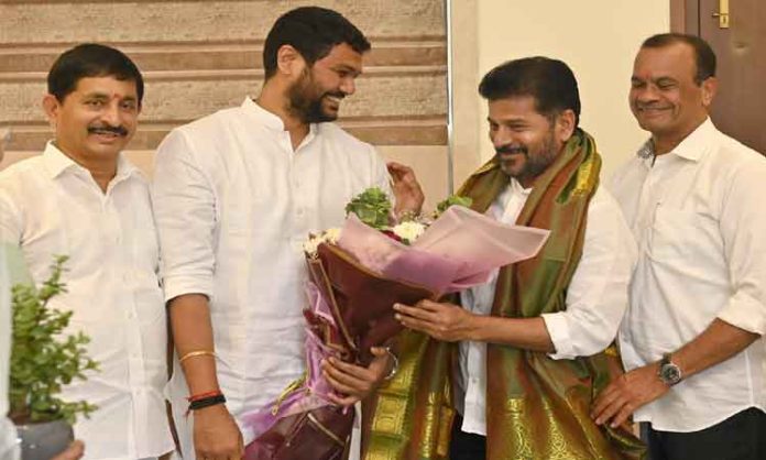 Nuthi Srikanth thanked the CM
