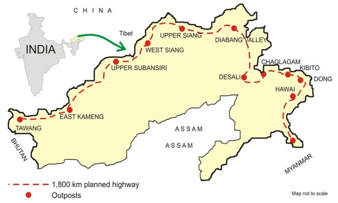 Chinese attacks on Arunachal Pradesh