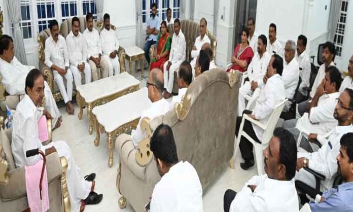 BRS chief KCR meeting with Zaheerabad Parliament Constituency Leaders