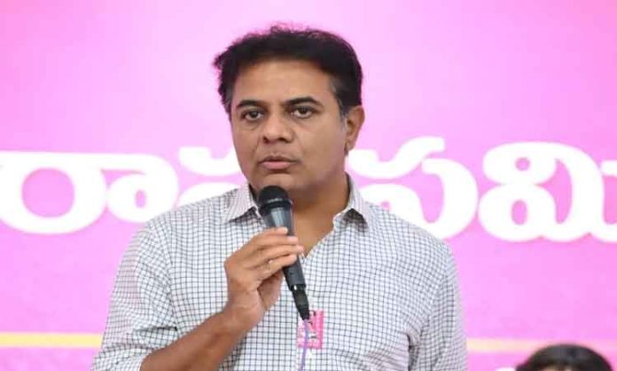 KTR Slams Congress Govt