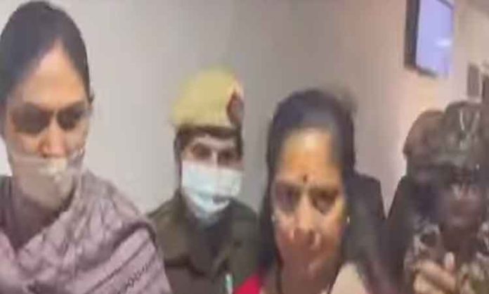 ED officials questioned MLC Kavitha for fifth Day