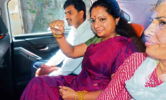 Kavitha's nephew in the liquor scandal