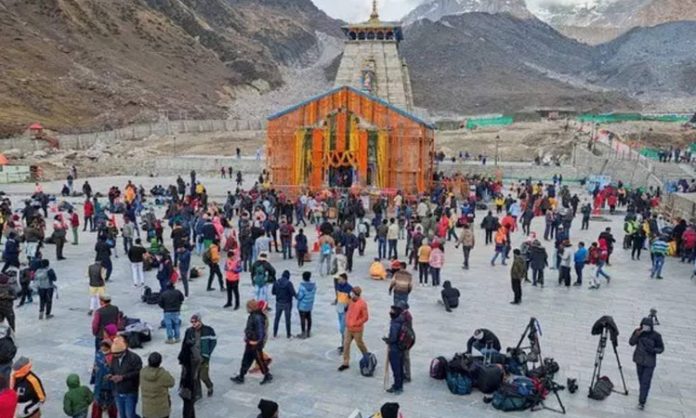 Kedarnath temple to open for pilgrims on may 10