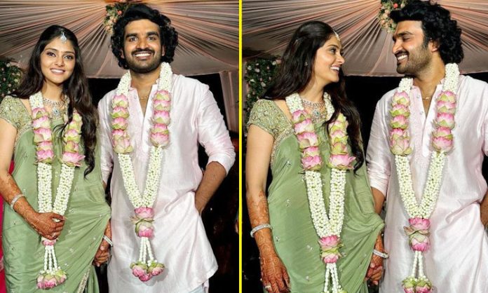 Kiran Abbavaram Engagement Done with Heroine