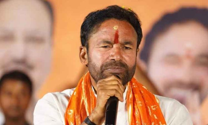 Kishan Reddy responded to ED searches at MLC Kavitha house