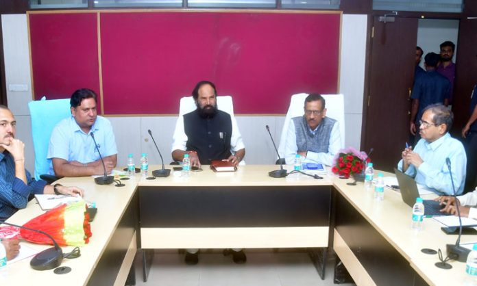 Minister Uttam Kumar Reddy Meeting with NDSA Committee