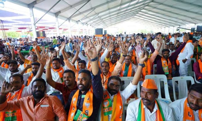 PM Modi reached jagtial