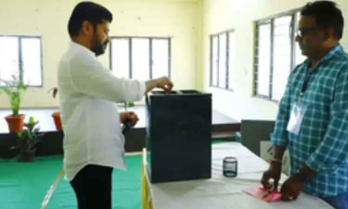 CM Revanth Reddy Voted