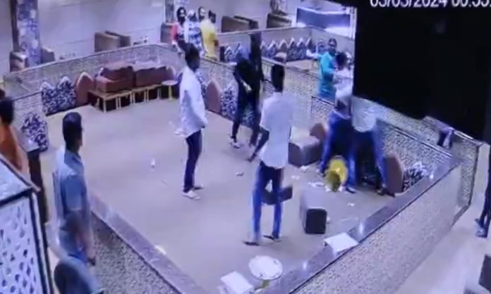 Rowdy sheeters attack Attapur Pista House Hotel in Rajendra Nagar
