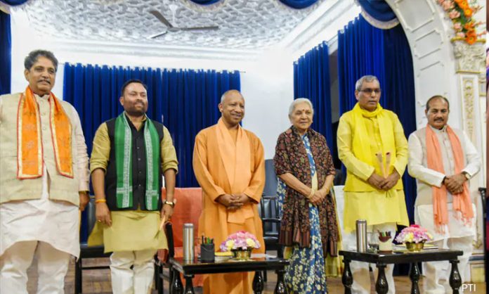 Swearing in of four new ministers in UP