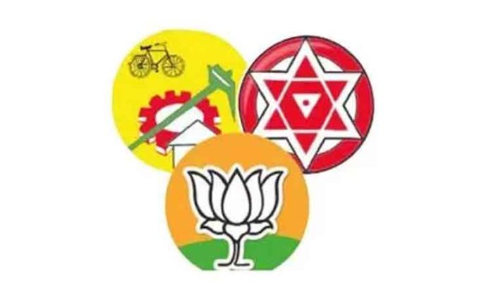 Alliances made between TDP... BJP and Janasena in AP