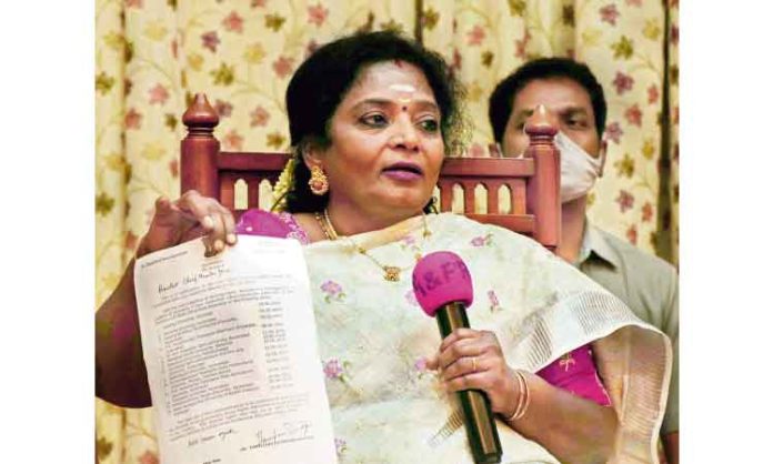 Tamilisai resigns from the post of Governor