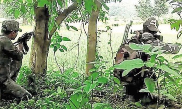 Two Maoists were killed in the exchange of fire