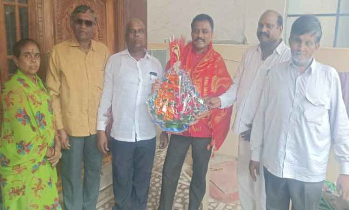 Corporation union leaders honored Chairman Veeraiah