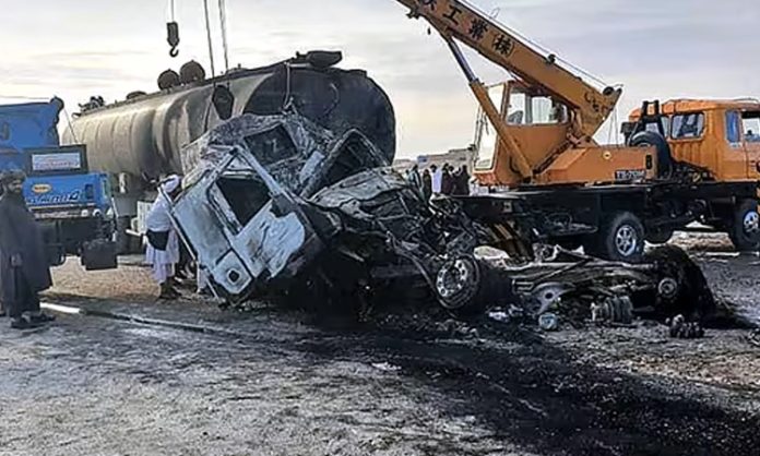 Road accident in Afghanistan