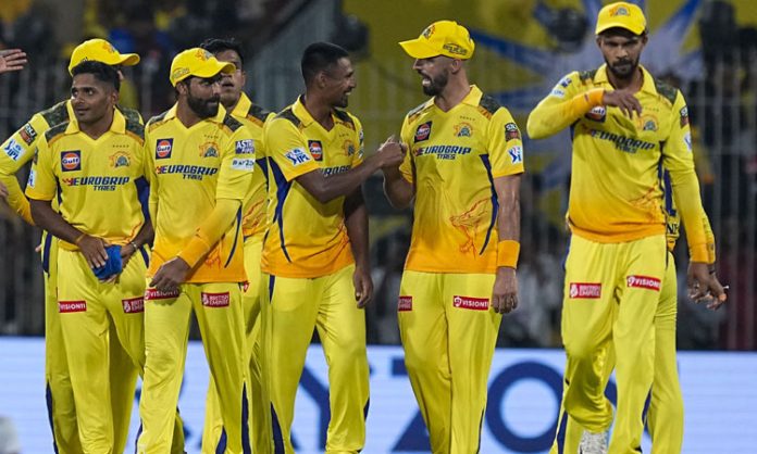 CSK won on RCB