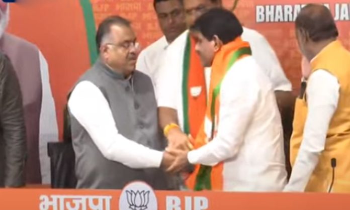 BRS Zaheerabad MP BB Patil Join BJP