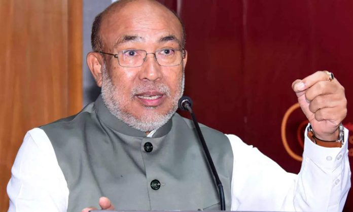 Peaceful Conditions Improve in Manipur Says CM Biren Singh