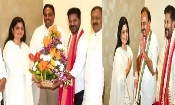 Danama Nagender and Ranjith reddy joined in Congress